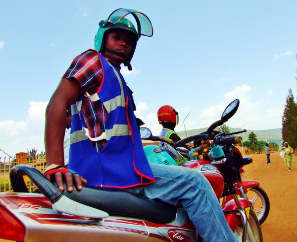 Motorcycle-taxi-driver-in-Kigali