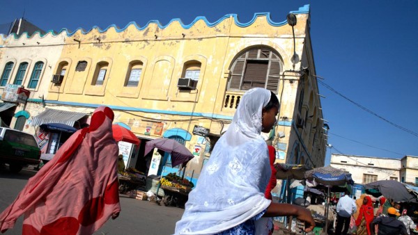 The streets of Djibouti City, Djibouti. Image shot 2007. Exact date unknown.